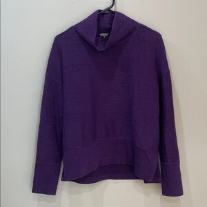 CALIA Aubergine Cowl Neck Sweatshirt